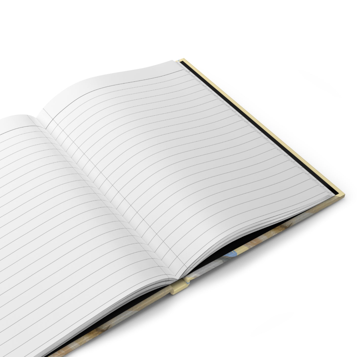 Pug with Banana Hardcover Journal — Cute Dog Notebook for Notes & Gifts