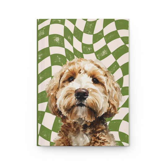 Doodle Hardcover Journal — Cute Dog Notebook for Notes & Gifts