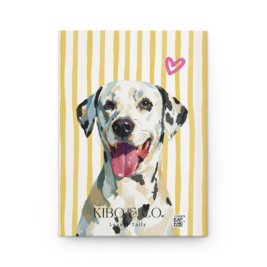 Dalmata Hardcover Journal — Cute Dog Notebook for Notes & Gifts