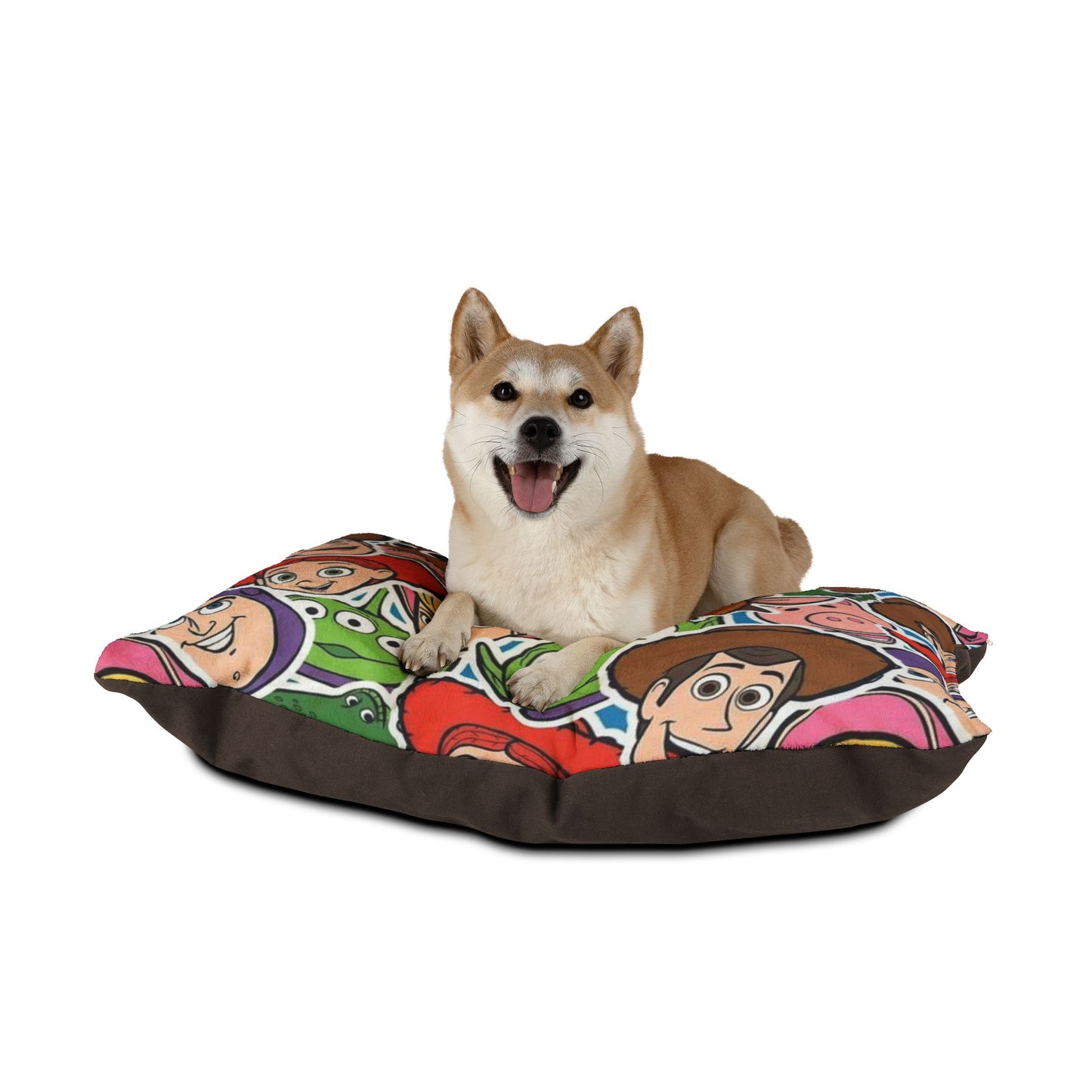 Toy Story Pattern Pet Bed - Dog & Cat Cushion