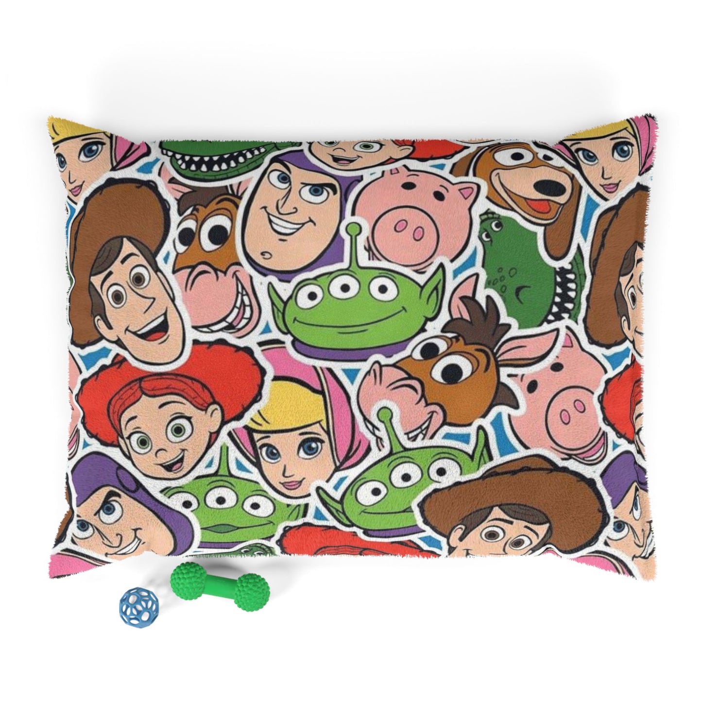 Toy Story Pattern Pet Bed - Dog & Cat Cushion