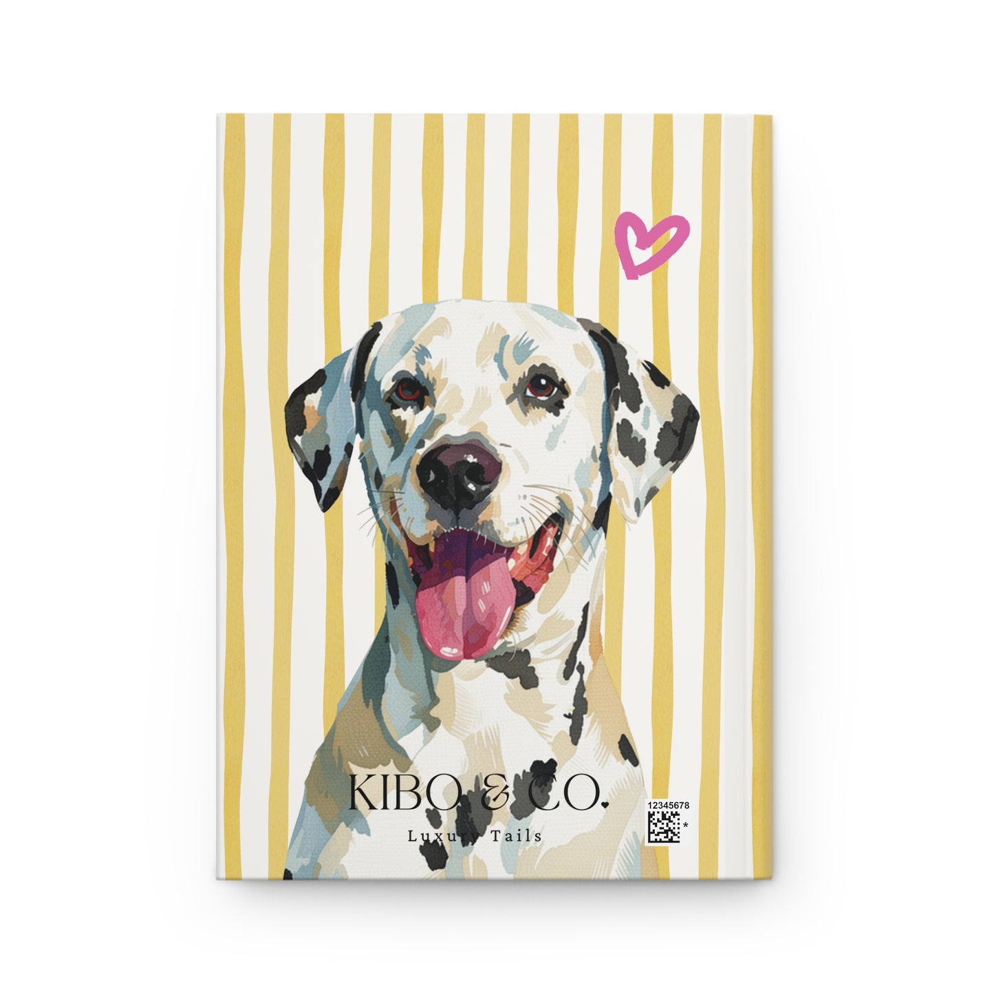 Dalmata Hardcover Journal — Cute Dog Notebook for Notes & Gifts