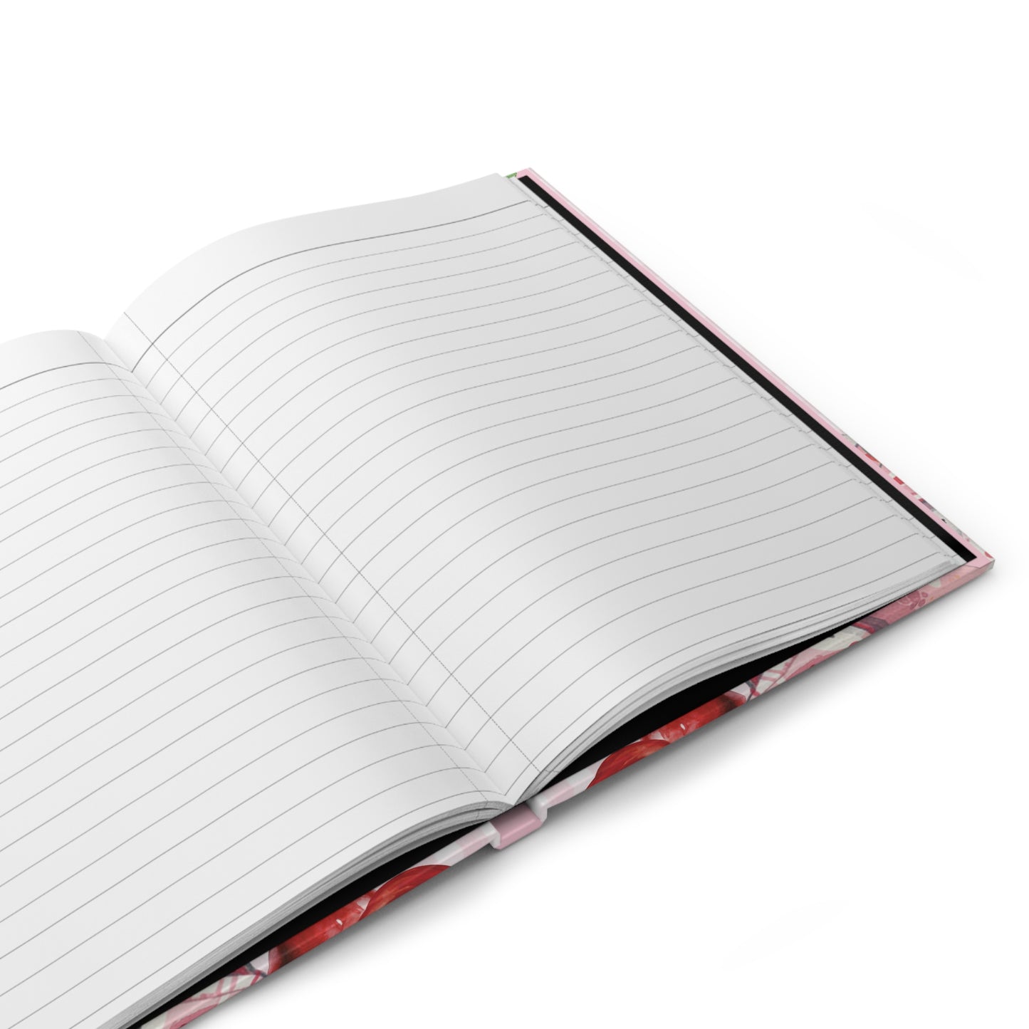 Kira Cherries Hardcover Journal — Cute Dog Notebook for Notes & Gifts