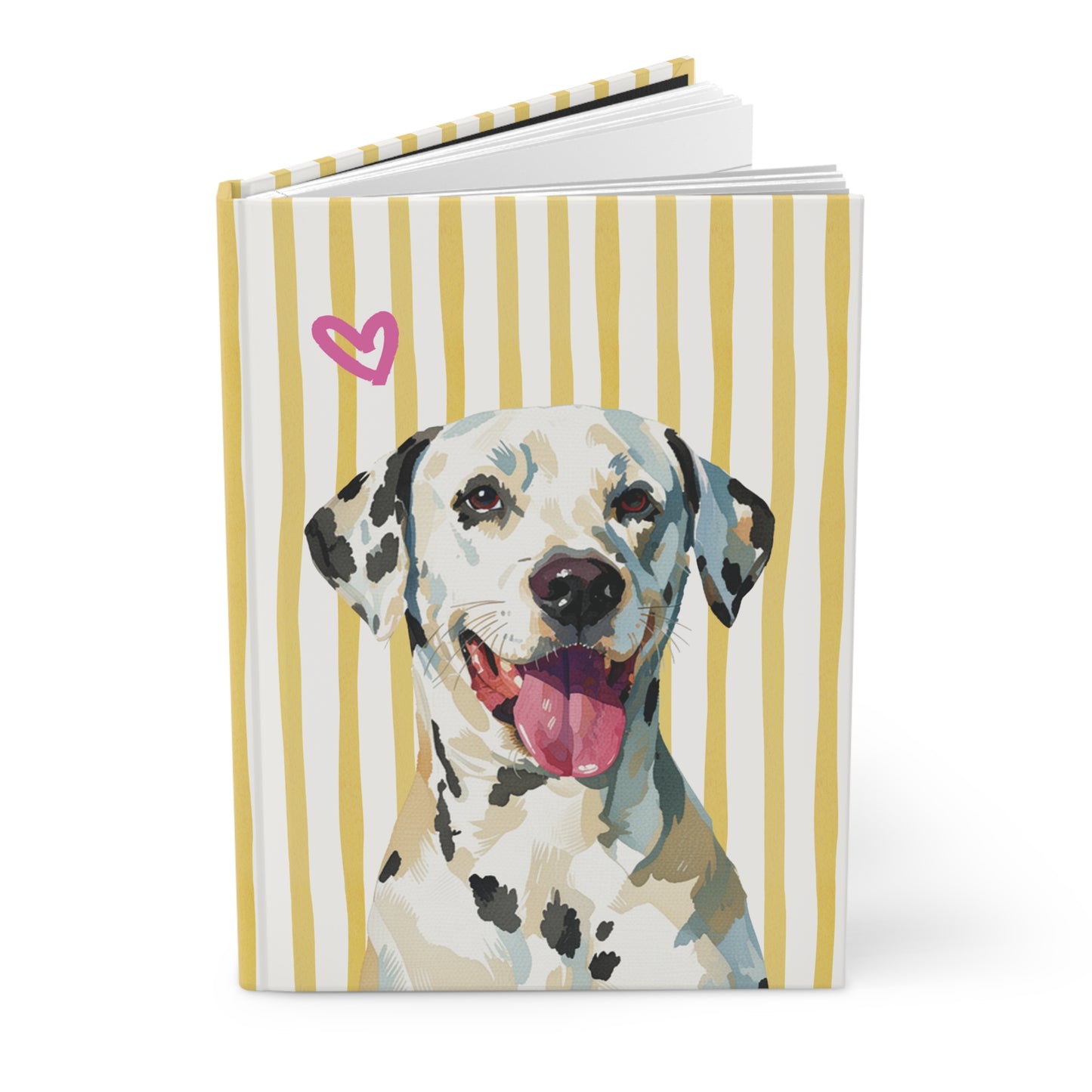 Dalmata Hardcover Journal — Cute Dog Notebook for Notes & Gifts