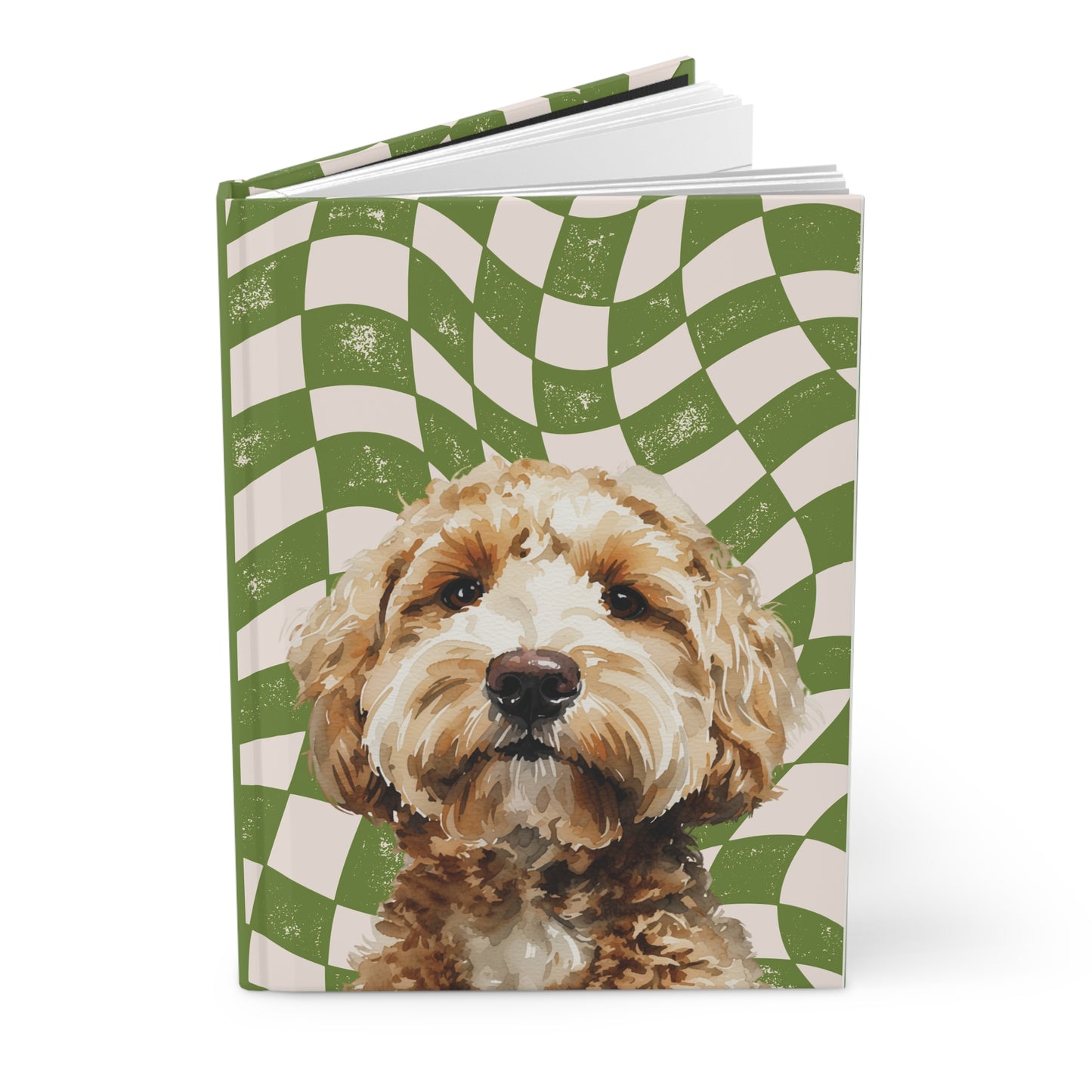 Doodle Hardcover Journal — Cute Dog Notebook for Notes & Gifts