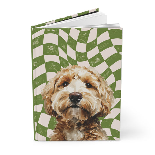 Doodle Hardcover Journal — Cute Dog Notebook for Notes & Gifts
