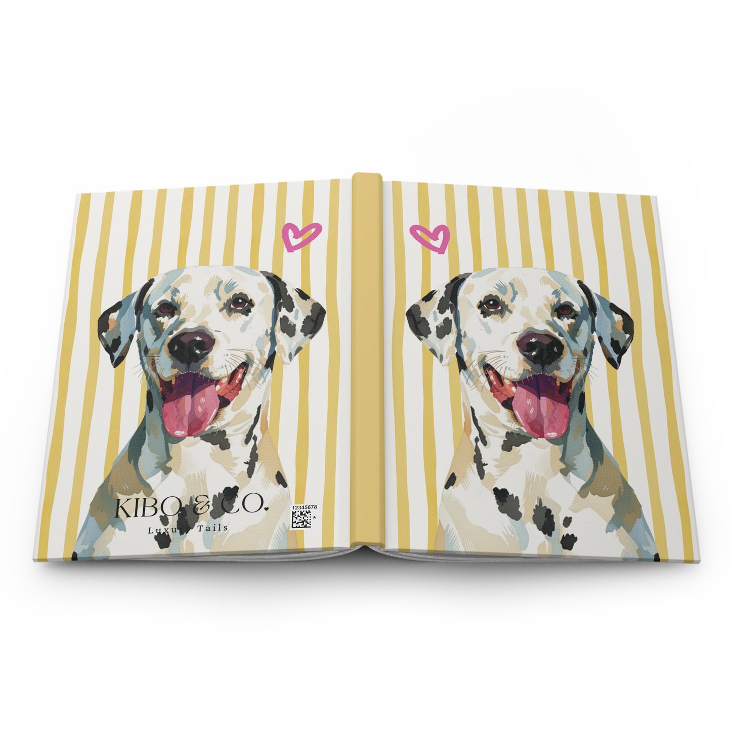 Dalmata Hardcover Journal — Cute Dog Notebook for Notes & Gifts
